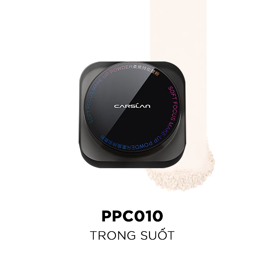 Phấn Phủ Carslan Dạng Bột Soft Focus Make Up Powder 8g 2.0 Bản thường - Màu trong suốt